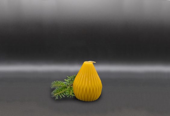 Kerze "Tropfen klein" Bienenwachskerze in Form eines Tropfens